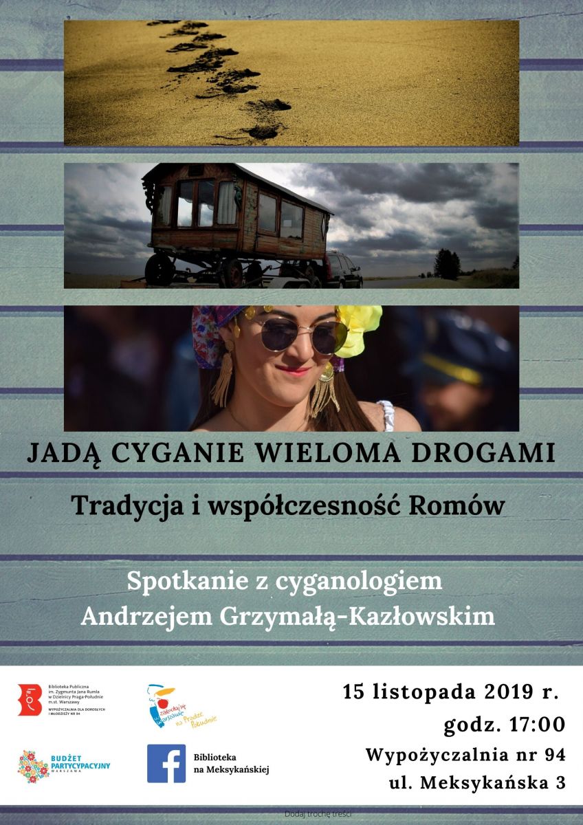 „Kultura Romów”. Spotkanie z cyganologiem Andrzejem Grzymałą-Kazłowskim